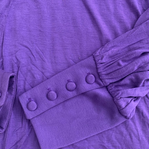 INC NWT Purple Turtleneck - Picture 2 of 8